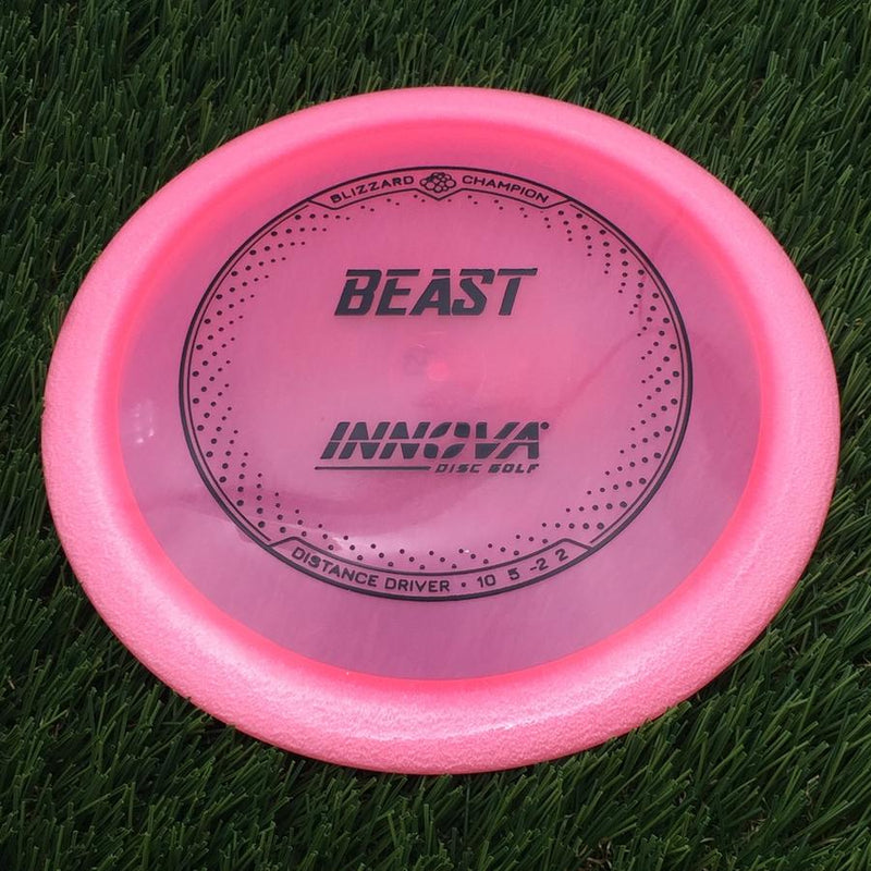 Innova Champion Blizzard Beast with Burst Logo Stock Stamp- 137 Pink