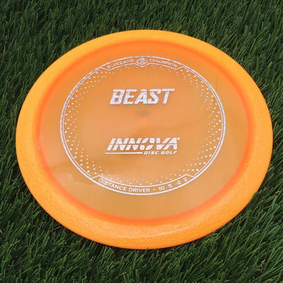 Innova Champion Blizzard Beast with Burst Logo Stock Stamp- 138.15 Orange