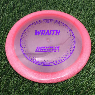 Innova Champion Blizzard Wraith with Burst Logo Stock Stamp- 158.72 Red