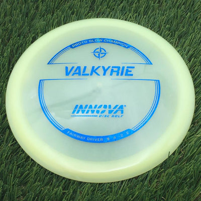 Innova Proto Glow Champion Valkyrie with Burst Logo Stock Stamp- 171 Glow