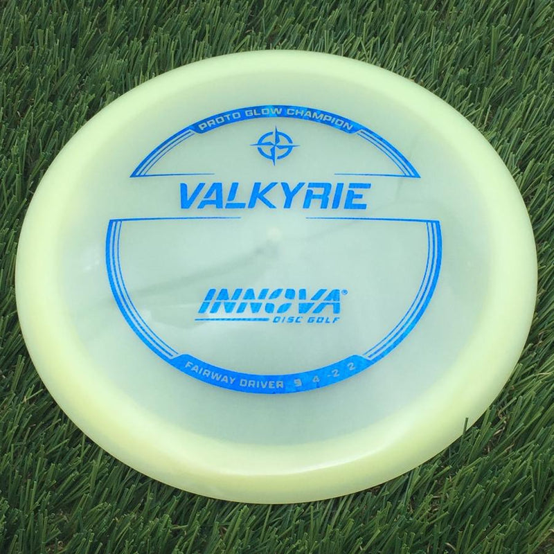 Innova Proto Glow Champion Valkyrie with Burst Logo Stock Stamp- 171 Glow