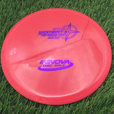 Innova Star Wombat3 with Burst Logo Stock Stamp- 149 Red