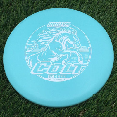 Innova DX Colt with Burst Logo Stock Stamp- 174.85 Blue