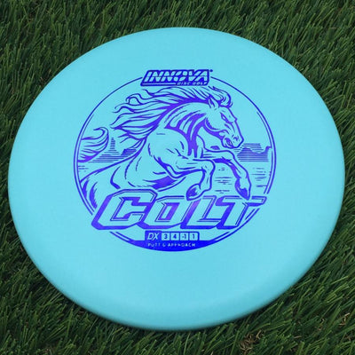 Innova DX Colt with Burst Logo Stock Stamp- 174.27 Blue