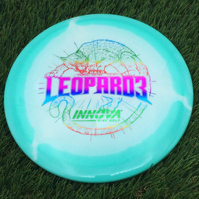Innova Halo Star Leopard3 with Burst Logo Stock Stamp- 172.11 Green