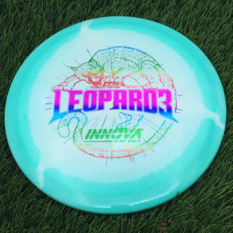 Innova Halo Star Leopard3 with Burst Logo Stock Stamp- 172.11 Green