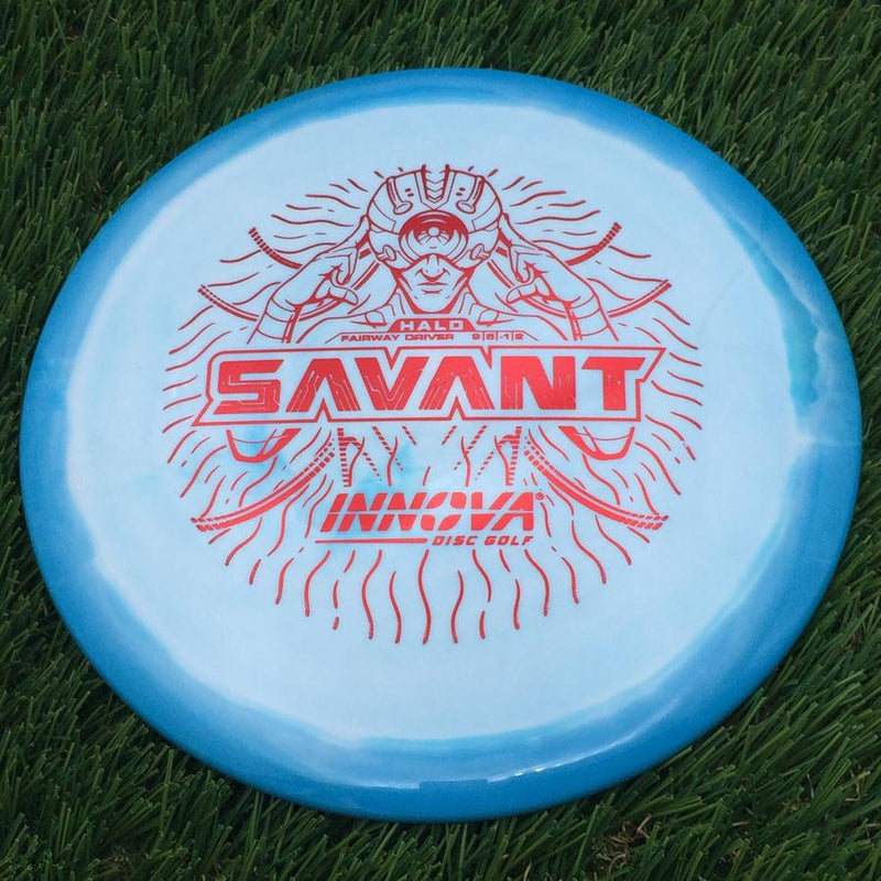 Innova Halo Star Savant with Burst Logo Stock Character Stamp- 168.84 Blue