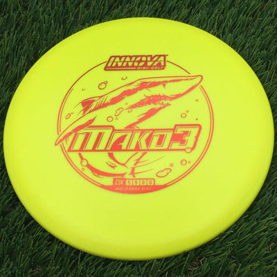 Innova DX Mako3 with Burst Logo Stock Stamp- 180 Yellow