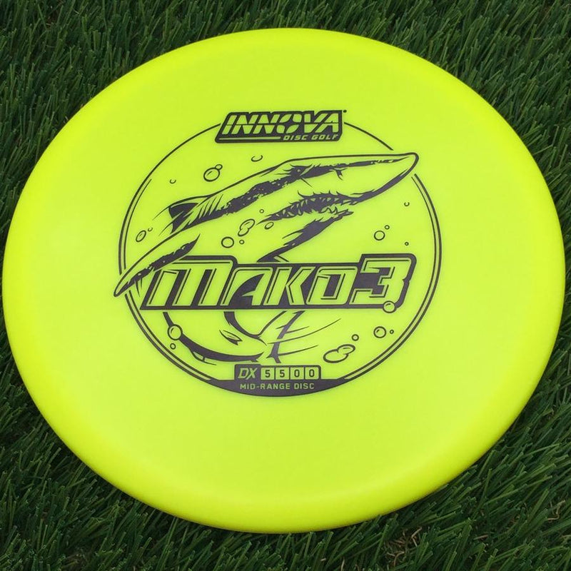 Innova DX Mako3 with Burst Logo Stock Stamp- 144.65 Yellow