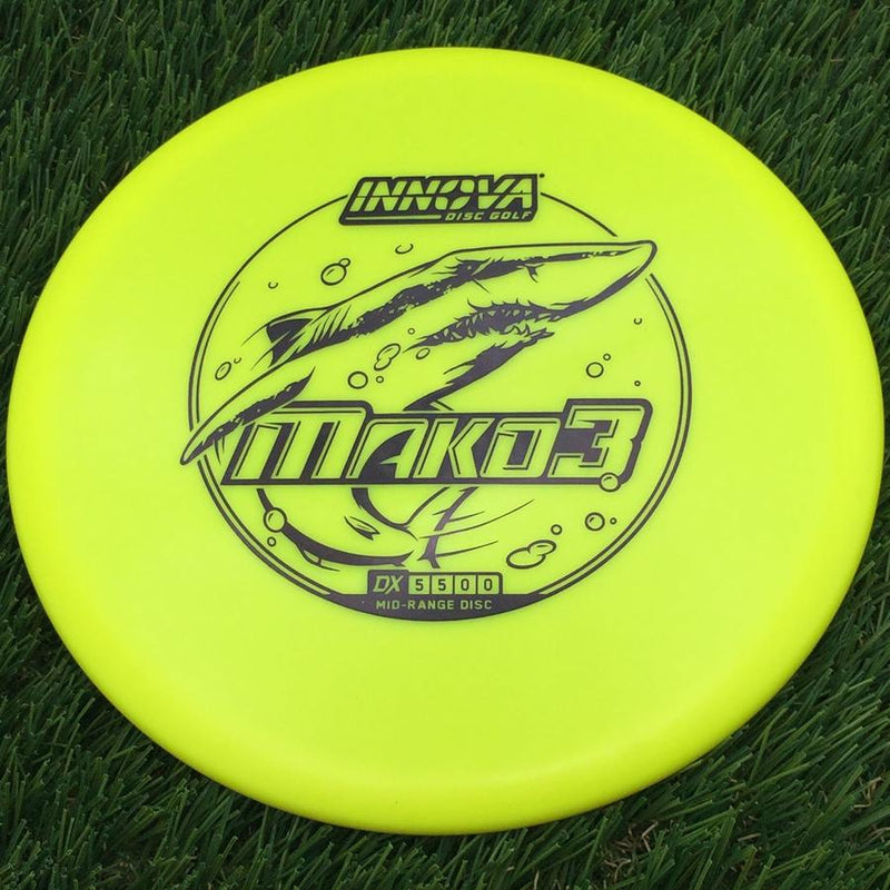 Innova DX Mako3 with Burst Logo Stock Stamp- 144.9 Yellow