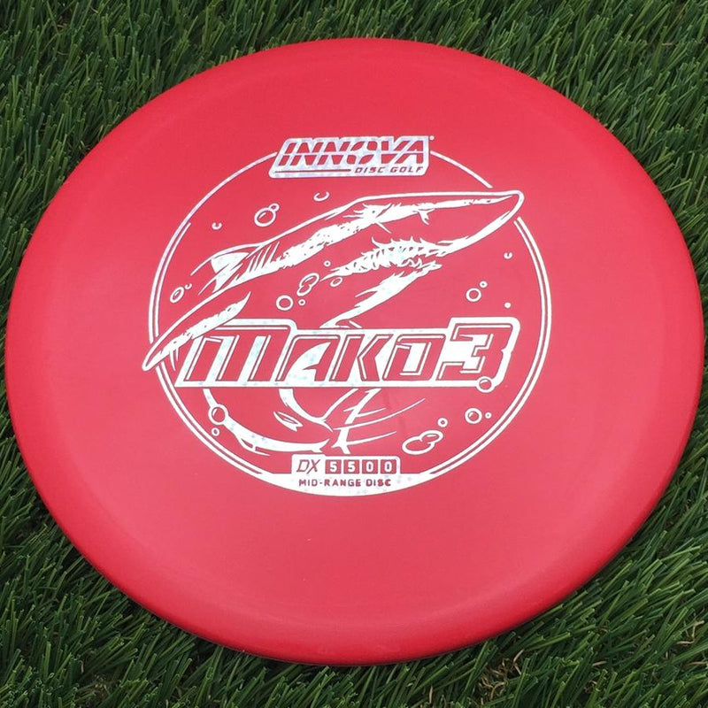 Innova DX Mako3 with Burst Logo Stock Stamp- 168.86 Red