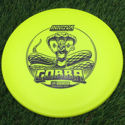 Innova DX Cobra with Burst Logo Stock Stamp- 153.68 Yellow