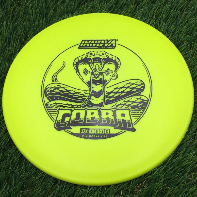 Innova DX Cobra with Burst Logo Stock Stamp- 153.68 Yellow