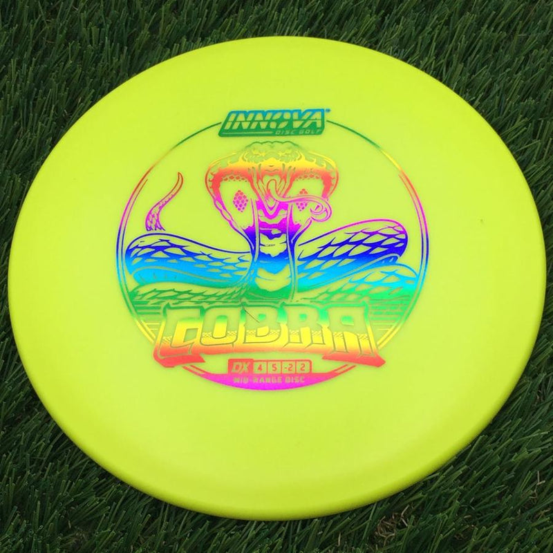 Innova DX Cobra with Burst Logo Stock Stamp- 146.67 Yellow