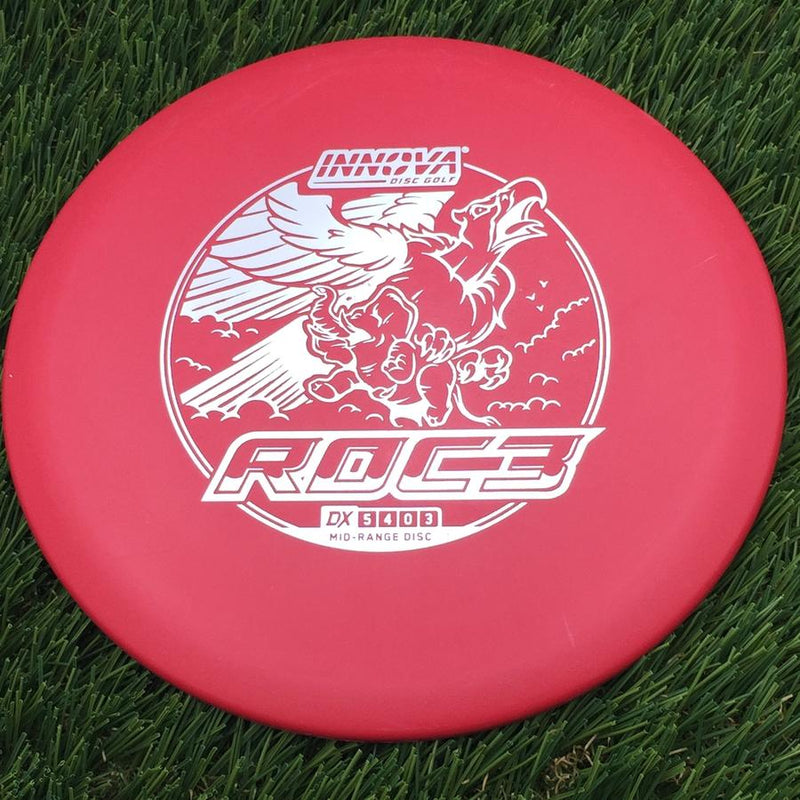 Innova DX Roc3 with Burst Logo Stock Character Stamp- 167.62 Red