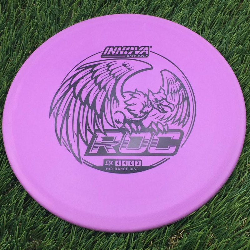 Innova DX Roc with Burst Logo Stock Stamp- 178.22 Purple