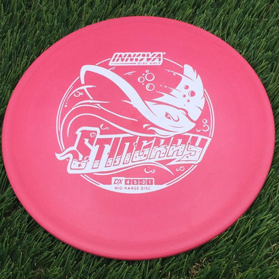 Innova DX Stingray with Burst Logo Stock Character Stamp- 167.52 Red