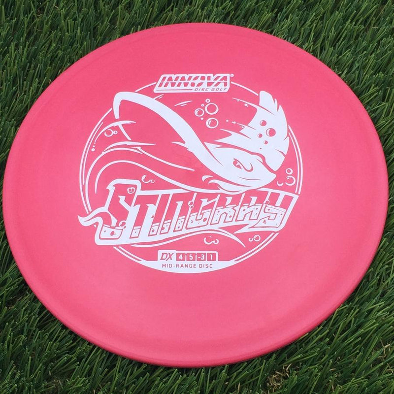 Innova DX Stingray with Burst Logo Stock Character Stamp- 167.52 Red