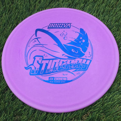 Innova DX Stingray with Burst Logo Stock Character Stamp- 166.04 Purple