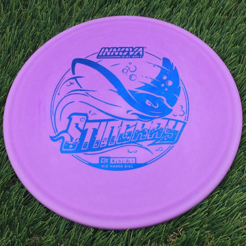 Innova DX Stingray with Burst Logo Stock Character Stamp- 166.04 Purple