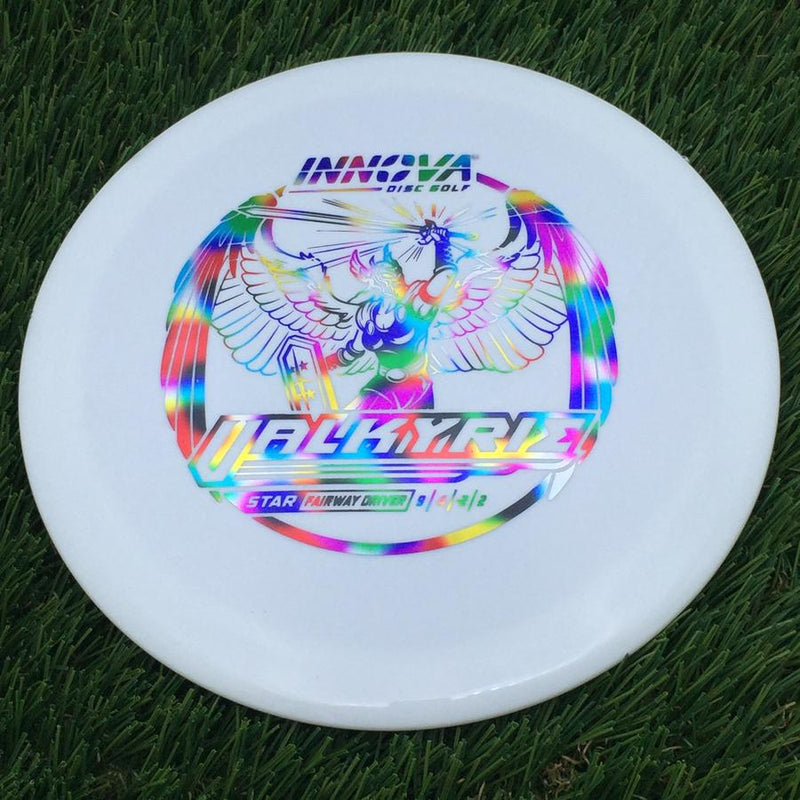 Innova Star Valkyrie with Burst Logo Stock Stamp- 149.29 White