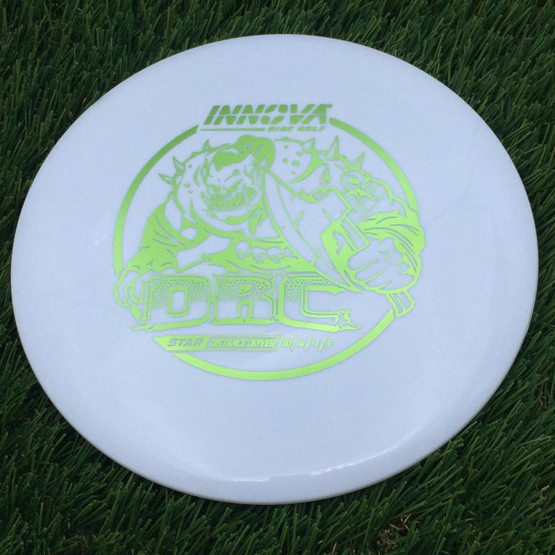 Innova Star Orc with Burst Logo Stock Stamp- 174.49 White