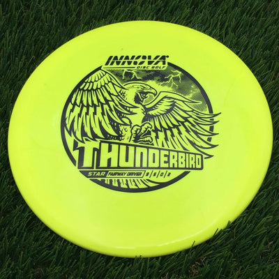 Innova Star Thunderbird with Burst Logo Stock Character Stamp- 164.55 Yellow