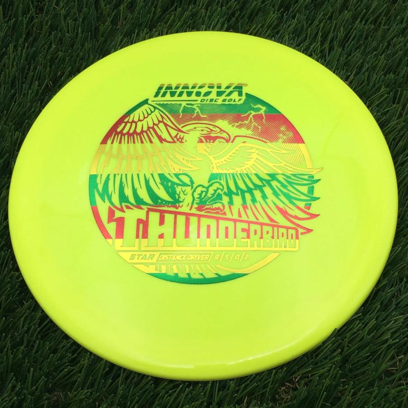 Innova Star Thunderbird with Burst Logo Stock Character Stamp- 171.9 Yellow