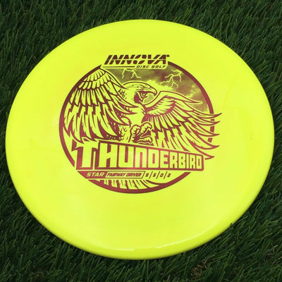 Innova Star Thunderbird with Burst Logo Stock Character Stamp- 163.31 Yellow
