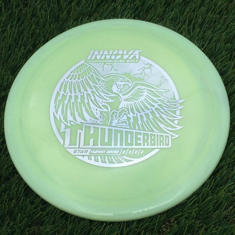 Innova Star Thunderbird with Burst Logo Stock Character Stamp- 175.55 Green