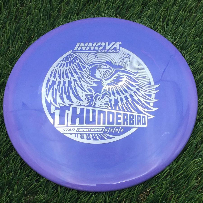 Innova Star Thunderbird with Burst Logo Stock Character Stamp- 172.02 Purple