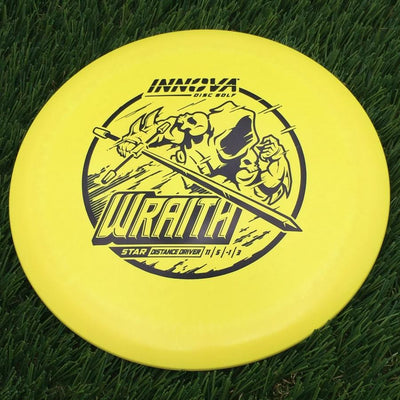 Innova Star Wraith with Burst Logo Stock Stamp- 135.44 Yellow