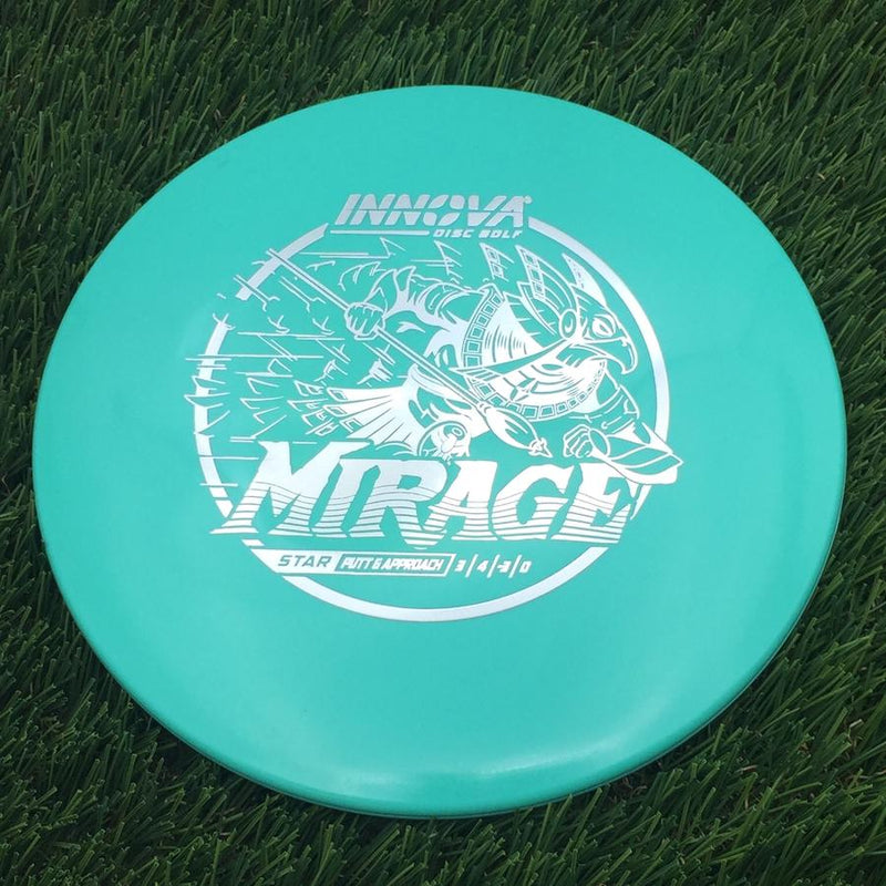 Innova Star Mirage with Burst Logo Stock Character Stamp- 166.22 Green