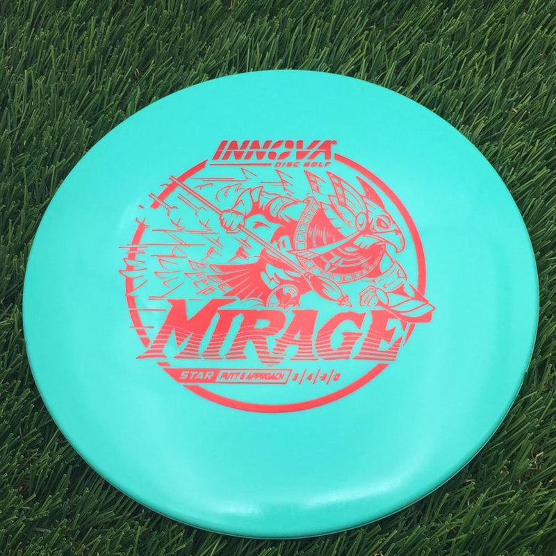 Innova Star Mirage with Burst Logo Stock Character Stamp- 155.83 Green