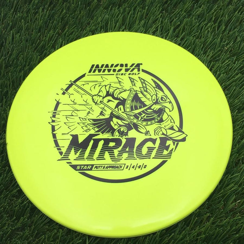 Innova Star Mirage with Burst Logo Stock Character Stamp- 175.04 Yellow