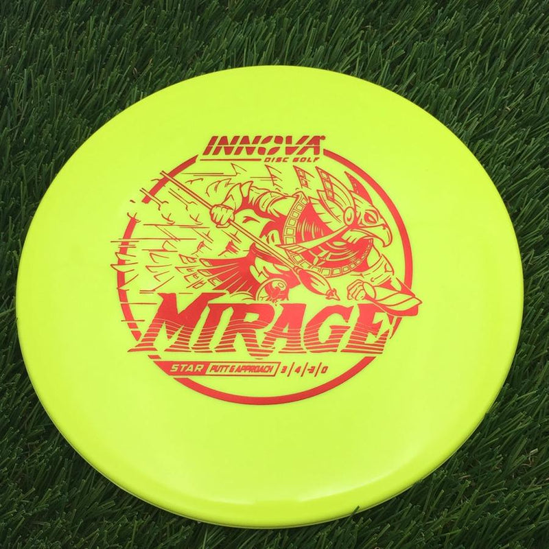 Innova Star Mirage with Burst Logo Stock Character Stamp- 159.63 Yellow