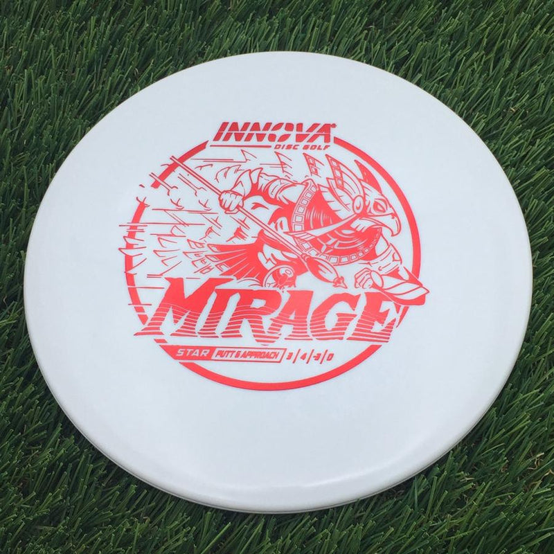 Innova Star Mirage with Burst Logo Stock Character Stamp- 174.89 White