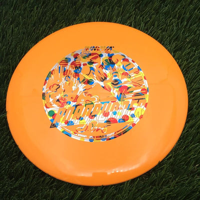 Innova Star Roadrunner with Gregg Barsby - 2018 World Champion with Burst Logo Stamp- 168.43 Orange
