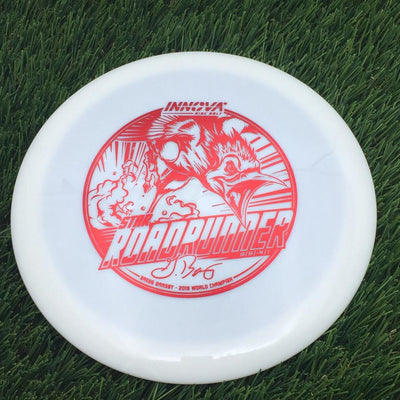 Innova Star Roadrunner with Gregg Barsby - 2018 World Champion with Burst Logo Stamp- 168.51 White