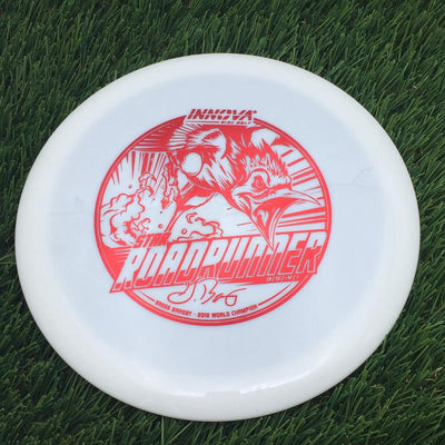 Innova Star Roadrunner with Gregg Barsby - 2018 World Champion with Burst Logo Stamp- 169.29 White