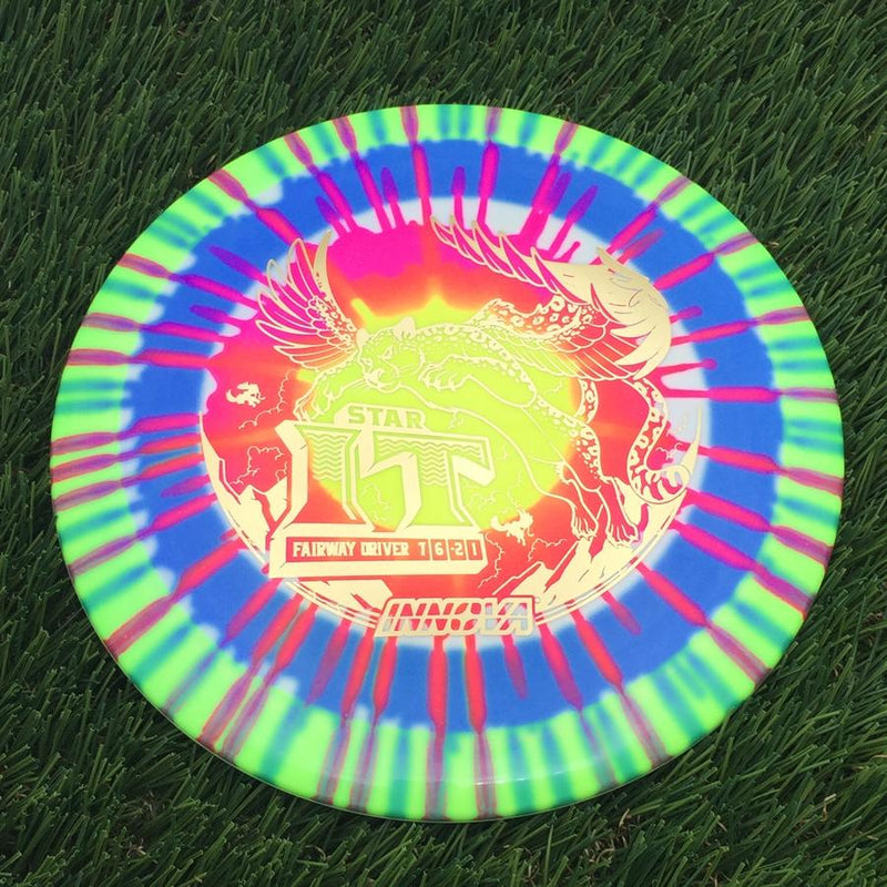 Innova Star I-Dye IT with Burst Logo Stock Character Stamp- 171.33 Dyed