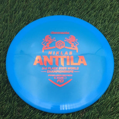 Discmania Q-Line FD with Niklas Anttila 3rd Place 2025 World Championships Premier Series Stamp- 175.93 Blue