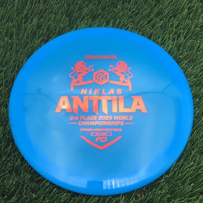Discmania Q-Line FD with Niklas Anttila 3rd Place 2025 World Championships Premier Series Stamp- 174.76 Blue