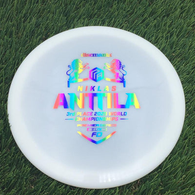 Discmania Q-Line FD with Niklas Anttila 3rd Place 2025 World Championships Premier Series Stamp- 175.44 White