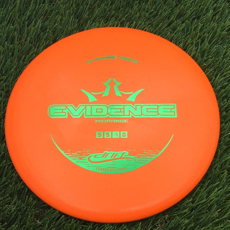 Dynamic Discs Drift Evidence- 126.61 Orange