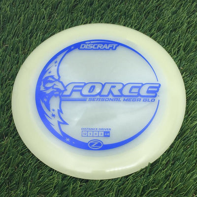 Discraft Mega-Glow Force with Simple Stock Stamp- 175.01 Glow