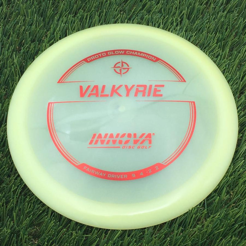 Innova Proto Glow Champion Valkyrie with Burst Logo Stock Stamp- 167 Glow
