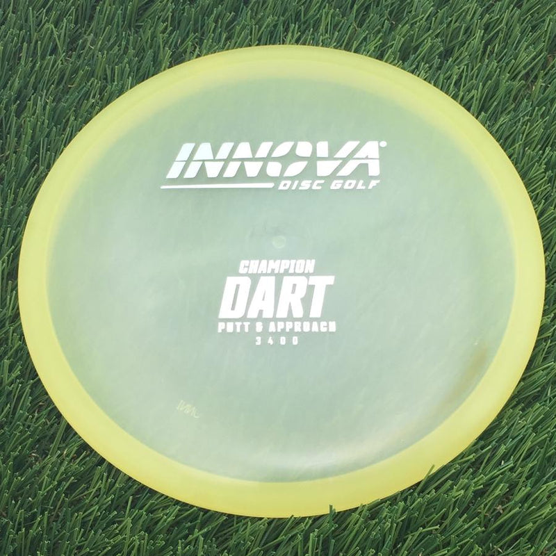 Innova Champion Dart with Burst Logo Stock Stamp- 173.45 Cream