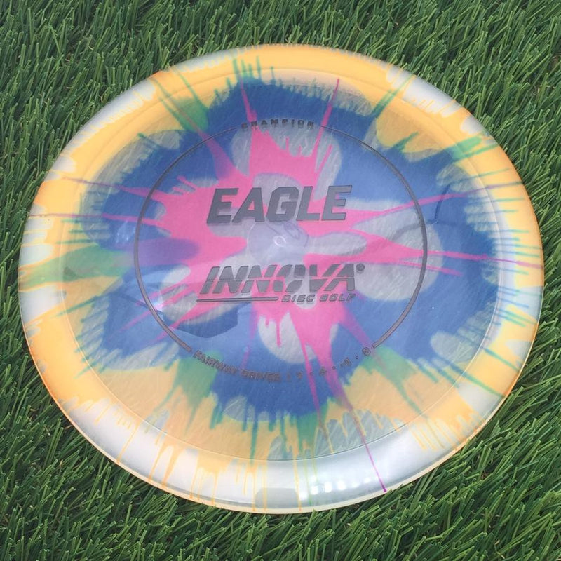 Innova Champion I-Dye Eagle with Circle Stock Stamp- 175.07 Dyed