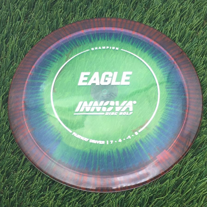 Innova Champion I-Dye Eagle with Circle Stock Stamp- 174.28 Dyed